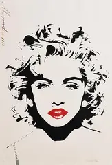 Bambi, Monadonna, limited edition lithograph - numbered 48 from an edition of 90
