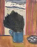 Tony O'Malley, Window with Dark Heather