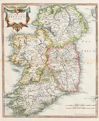 Robert Morden, The Kingdom of Ireland, original map