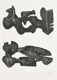 Henry Moore, Reclining Figures, 1973, limited edition lithograph - numbered 5 from an edition of 10