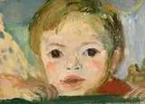 Tom Carr, The Playful Child, oil on canvas