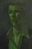 Mark (Rasher) Kavanagh, Green Mood, 2002, oil on canvas