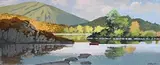 Autumn's Flex, Lough Conn, Mayo by John Francis Skelton, oil on canvas board, sold Aug 2019