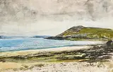 Arthur Armstrong, Seascape, West of Ireland, watercolour