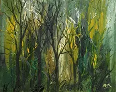 Andy McCarthy, Dappled Light, oil on canvas