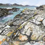 Beara Peninsula, Ireland by Dorothee Roberts French, oil on canvas, sold Aug 2019