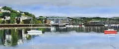 Charles Mountjoy, Outer Harbour Kinsale, oil on canvas