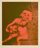 Sidney Nolan, After Robert Lowell, screenprint - numbered 22 from an edition of 70