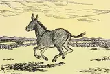 Evening by Jack Butler Yeats, cuala press print, sold Aug 2019