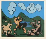 Pablo Picasso Spanish, Faunes et Chevre
