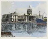 Flora Mitchell, The Customs House, Dublin