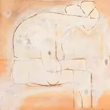Seated Lady by Colin Middleton, oil on board, sold Jun 2019