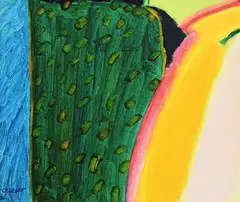 William Crozier, Night Garden III, oil on canvas