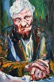 Liam O'Neill, Portrait of Francis Stewart, oil on canvas