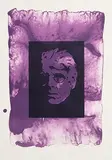 Head of W.B.Yeats by Louis le Brocquy, 1991, limited edition lithograph - numbered 23 from an edition of 35, offered Jun 2019