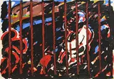 Michael Cullen, Berlin, 1986, oil on paper