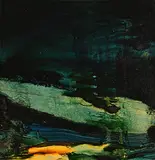 Padraig Macmiadhachain, Below the Red Sea, oil on board