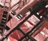 Stephen Lawlor, Liebherr No.5, 2007, oil on canvas