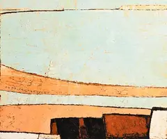 Marc P. Cullen, Shoreline Seabirds at Seapoint, 2006, oil on canvas