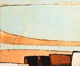 Marc P. Cullen, Shoreline Seabirds at Seapoint, 2006, oil on canvas