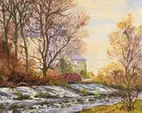 Fergus O'Ryan, The Mill, Athgarvan, oil on board