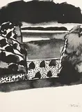 William Crozier, West Cork Landscape, limited edition print - numbered 3 from an edition of 120