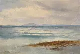 Western Seascape by Percy French, watercolour, offered May 2019