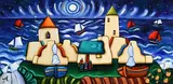 Annie Robinson, The Home Waits Forever in the Heart, acrylic on canvas