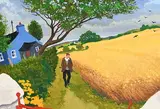 James MacIntyre, The Red Gate, Antrim Plateau, 2001, oil on board