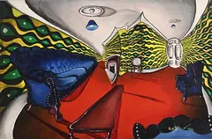 Rasher, In a Room Alone, 1997, oil on canvas