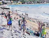 Stephen Cullen, Glenbeigh Beach, oil on board