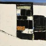 Michael Gemmell, Fields in Contrast, oil on canvas