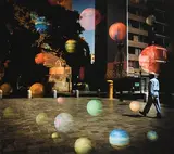 Paul-Michel Ledoux Belgian, Walking on the Moon, Valencia Spain, 2017, limited edition lithograph - numbered 5 from an edition of 25