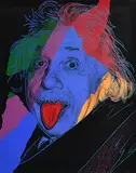 Hans-Jürgen Kuhl, Einstein, 1986, screen-print - number 107 from an edition of 250