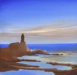 Claudio Viscardi, Beara Landscape, 2003, mixed media on canvas