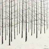 Pauline Walsh, Hushed Snow, oil on canvas