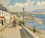 Roundstone Harbour, Connemara by Letitia Marion Hamilton, oil on canvas, sold Apr 2019