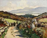A View in Dunmanus Bay, West Cork by Letitia Marion Hamilton, oil on canvas, offered Apr 2019