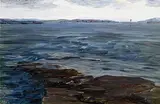 Spring Tide, Schull by Jack Butler Yeats, 1919, oil on board, sold Apr 2019