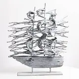 John Behan, Famine Ship, unique bronze
