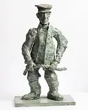 John Behan, Inishbofin Boatman, unique bronze