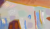 Inscape, A Memory by Tony O'Malley, 1987, oil on board, sold Apr 2019