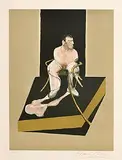 Francis Bacon, Study for a Portrait of John Edwards, 1987, limited edition etching and aquatint - numbered 95 from an edition of 99