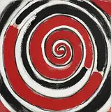 Sir Terry Frost British, R, B and W Spiral for 00, 2000, oil on canvas