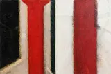 Roxboro Road Bus Stop III by John Shinnors, 2008, oil on canvas, sold Apr 2019