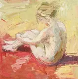 Colin Davidson, Nude 5, oil on linen