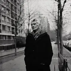 John Minihan, Samuel Beckett, Paris, 1985, silver gelatin print - artist's proof number 6 from an edition of 6