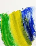 Howard Hodgkin British, Road to Rio, 2016, limited edition lithograph - numbered 124 from an edition of 350