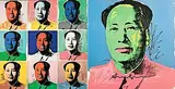 Andy Warhol American, Mao Tse-Tung (Announcement), offset lithograph printed in colours, 1972
