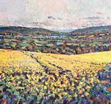 Grey Cloud Over Blackwater Valley by Arthur K. Maderson, oil on board, offered Mar 2019